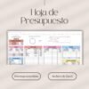 Hoja de Presupuesto (pesos mexicanos)